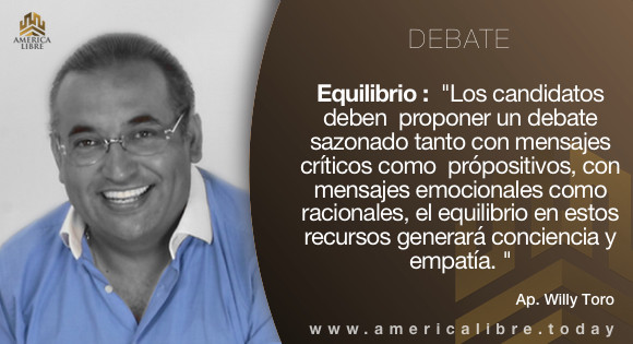 Facebook quotes America Libre DEBATE 1