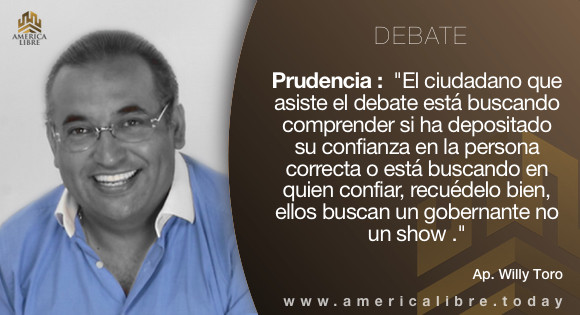 Facebook quotes America Libre DEBATE 5