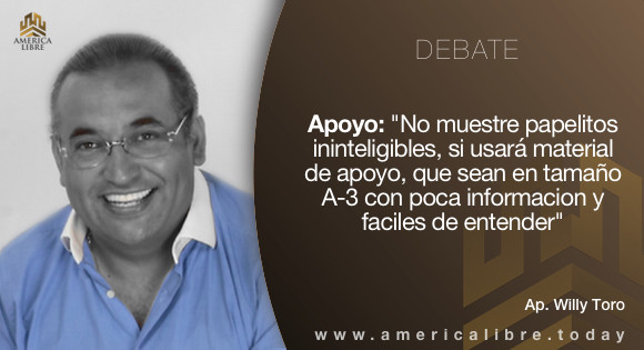 Facebook quotes America Libre DEBATE 8